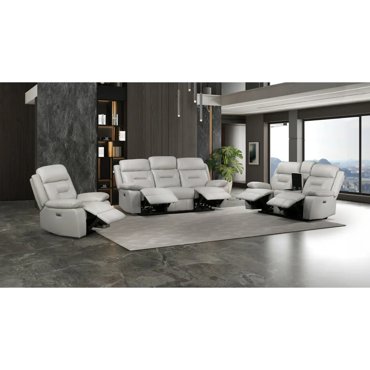 LuxComfort Power Reclining Chair - Premium Malaysian Craftsmanship