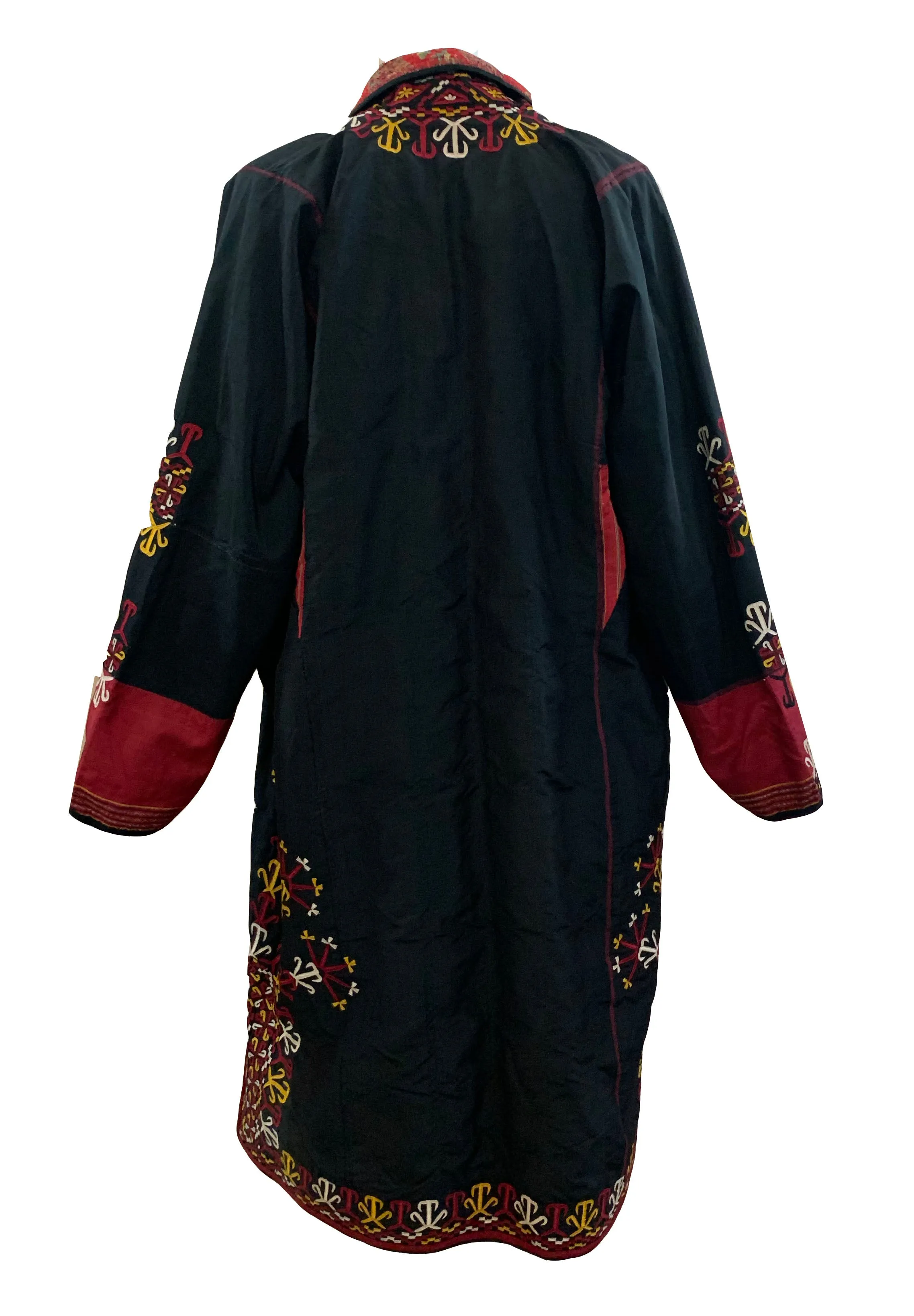 Mid 20th Century Hand Embroidered Chyrpy Coat