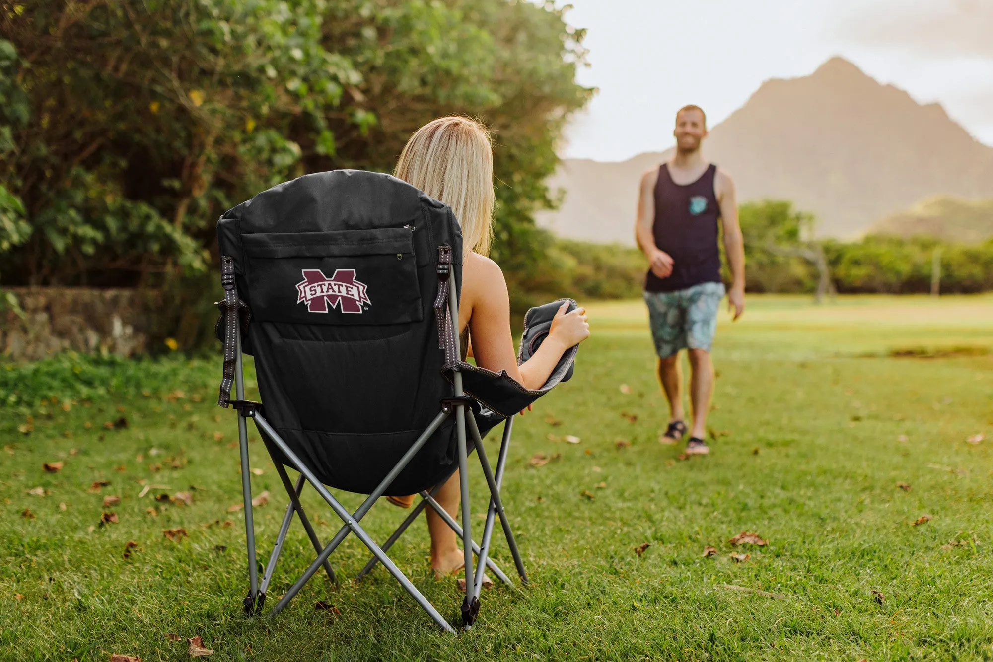 Mississippi State Bulldogs - Reclining Camp Chair