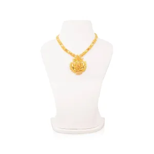 Necklace - 6 Inches | Gold Polish Jewellery/ Haram for Women/ 40 Gms Approx