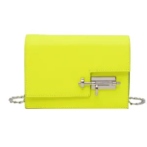 Neon Yellow Crossbody Bag