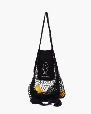 Net Market Tote - Black