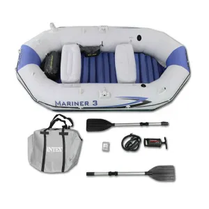 (NET)Intex Mariner 3 Boat Set 297x 127 x 46CM 400KG