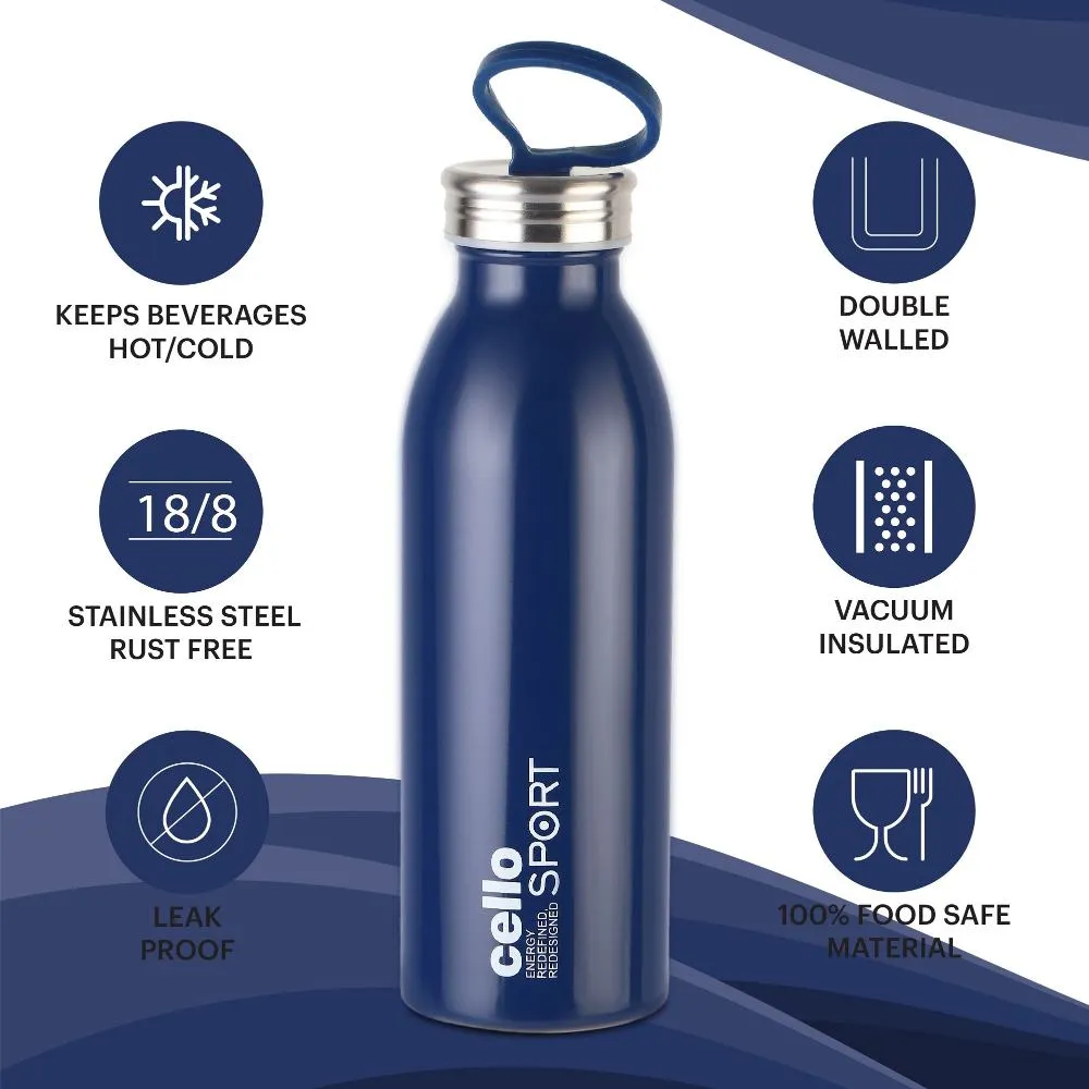 Nios Flask, Vacusteel Water Bottle, 500ml