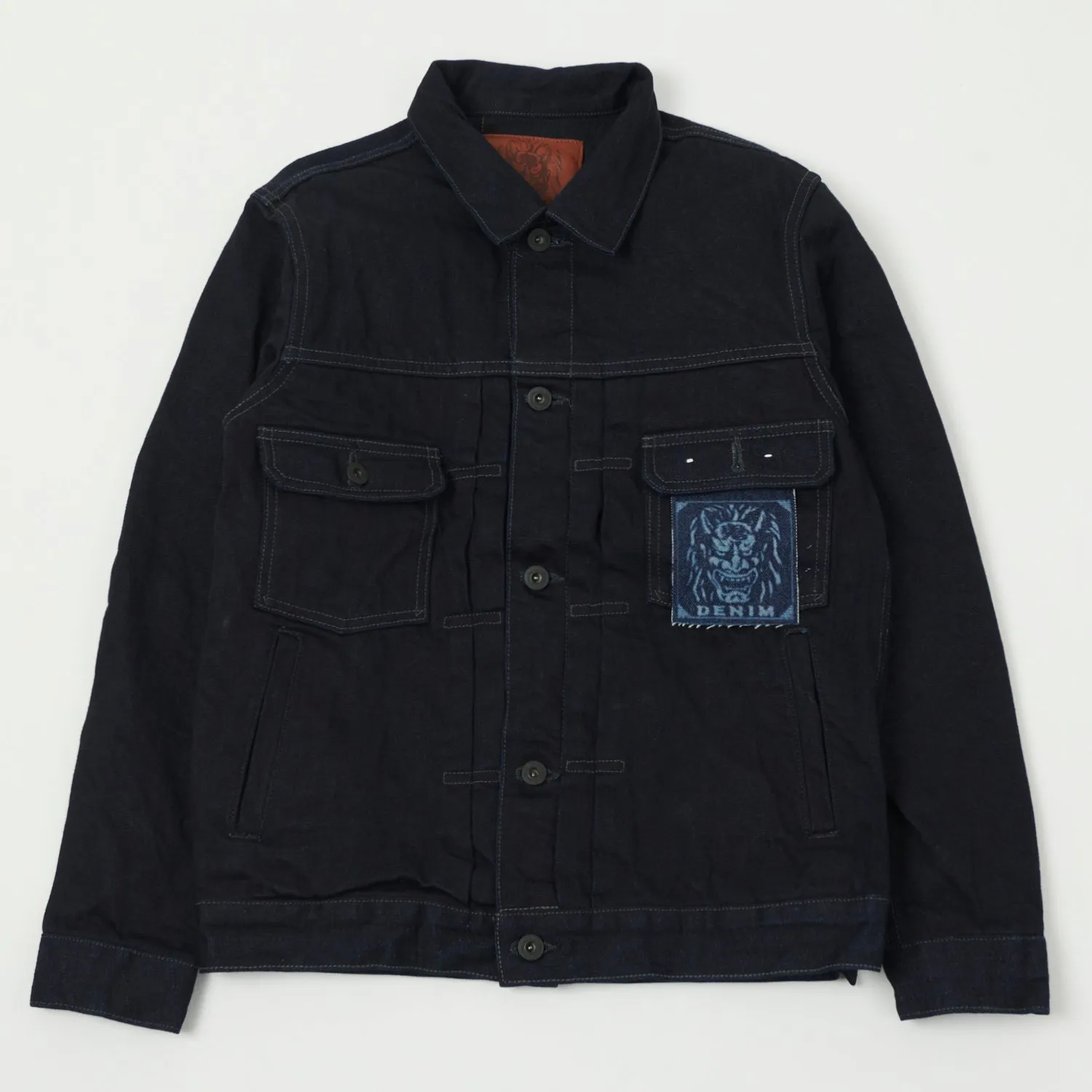 ONI 02516P-14BLK Type II Denim Jacket - One Wash