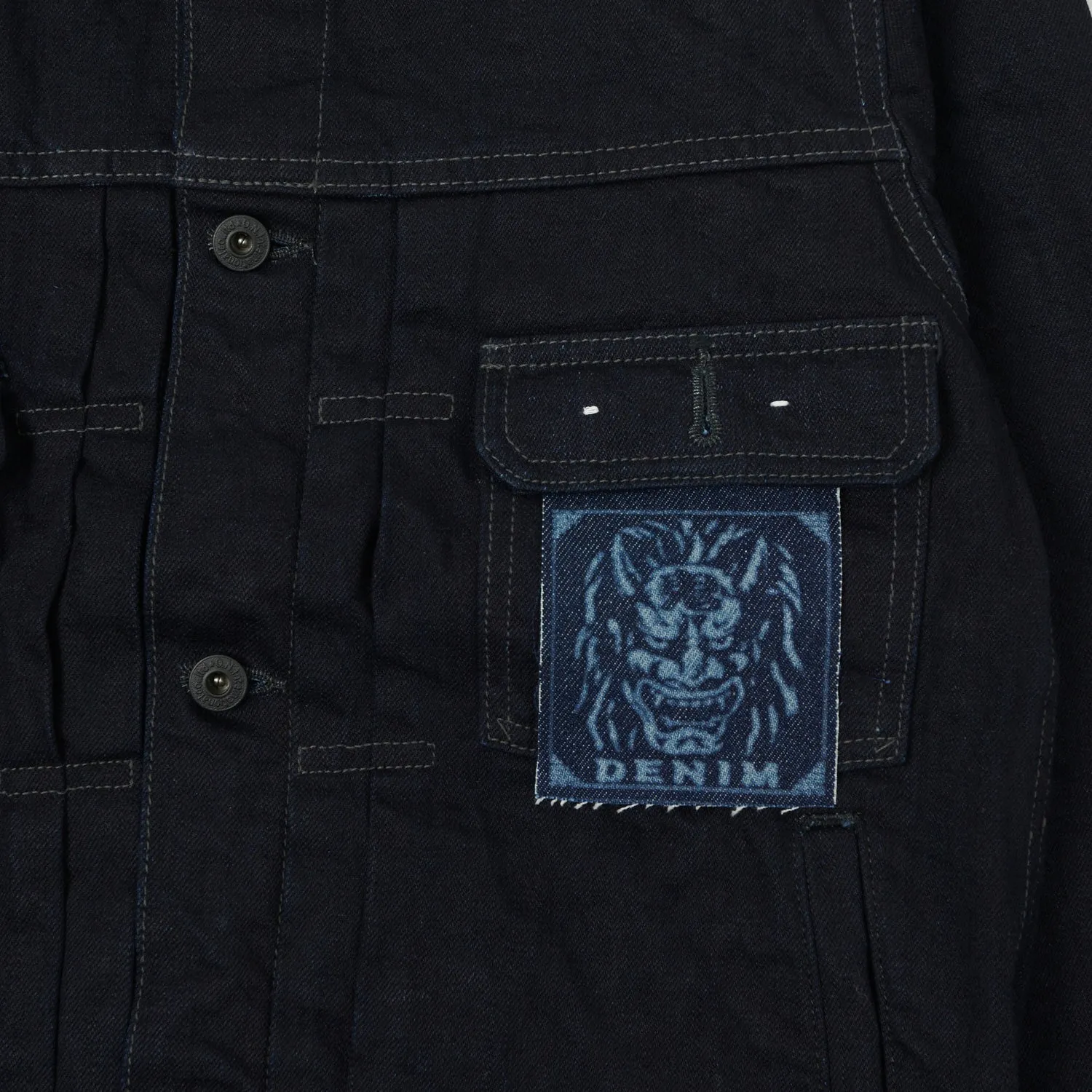 ONI 02516P-14BLK Type II Denim Jacket - One Wash