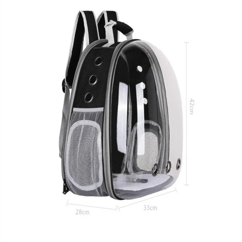 Portable Transparent Space Capsule Carrier Bag