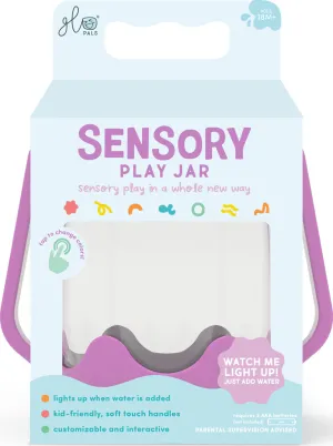 Purple Sensory Play Jar