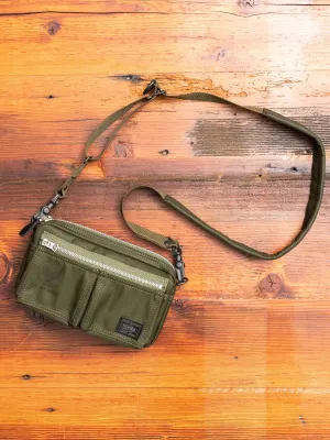 "Flying Ace" Shoulder Bag (S) in Olive Drab