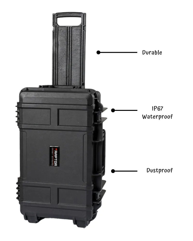 RAPTOR 6000 AIR HARD CASE TROLLEY