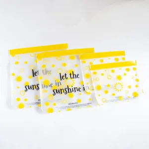 Reusable 4-piece Gallon & Quart Bag Set - “Sunshine”