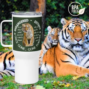 Save the Tigers, Travel mug with handle