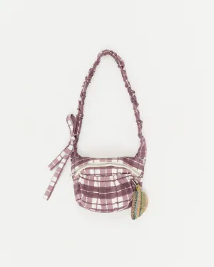 Small Waistpack Port-All - Purple Check