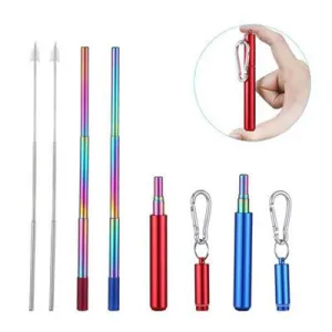 Stainless Steel Telescopic Drinking Straw