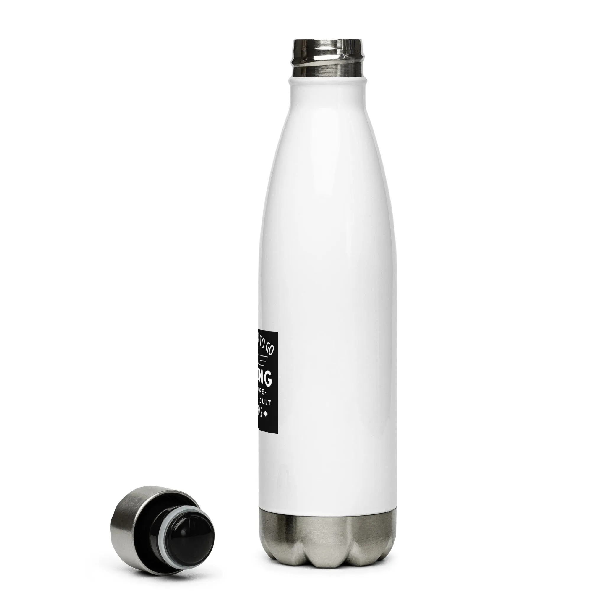 Stainless steel water bottle