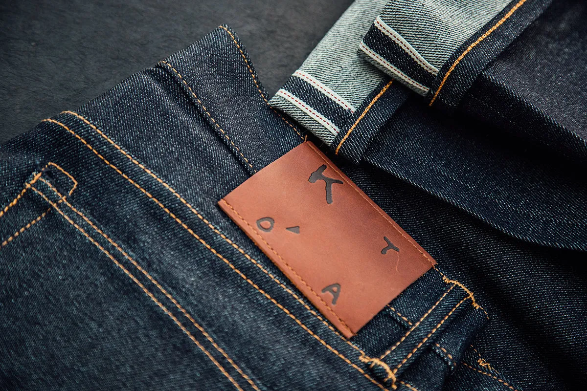 The Pen Slim - Indigo Raw 10.5oz Selvedge