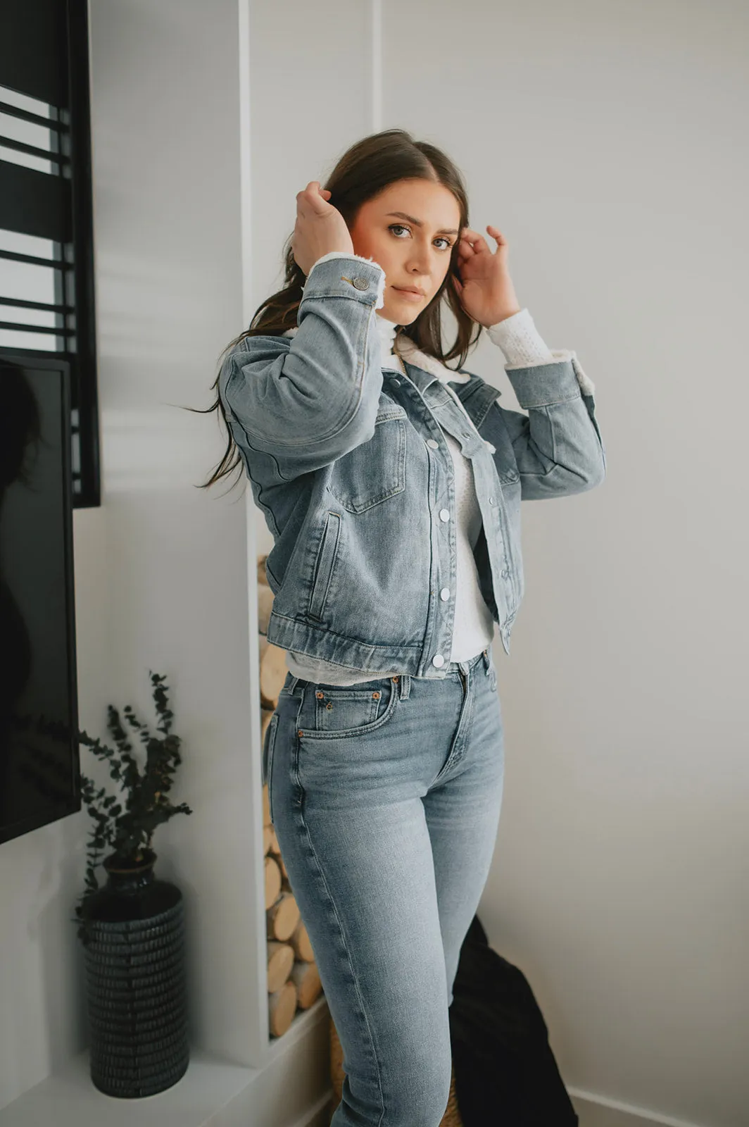 The Rae Mid Rise Straight Denim by ÉTICA - Stellar