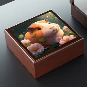 Whimsical Guinea Pig Jewelry Box