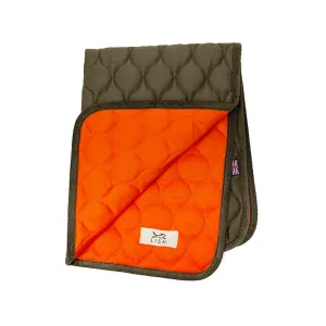 Winkley Orange Designer Pet Travel Blanket