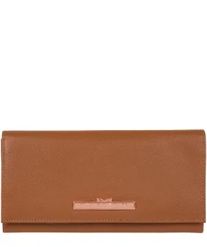 'Wren' Tan Leather Purse